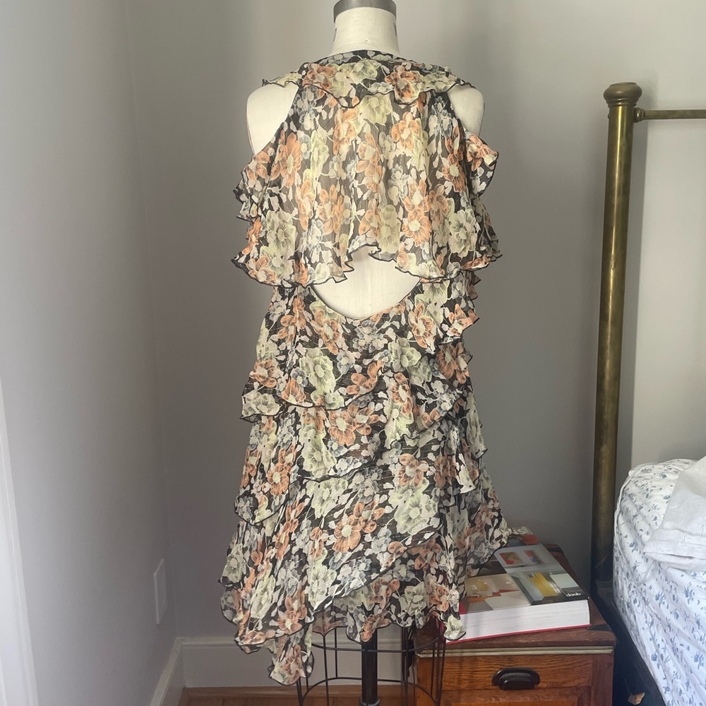 The kooples size 2 midi dress spring summer